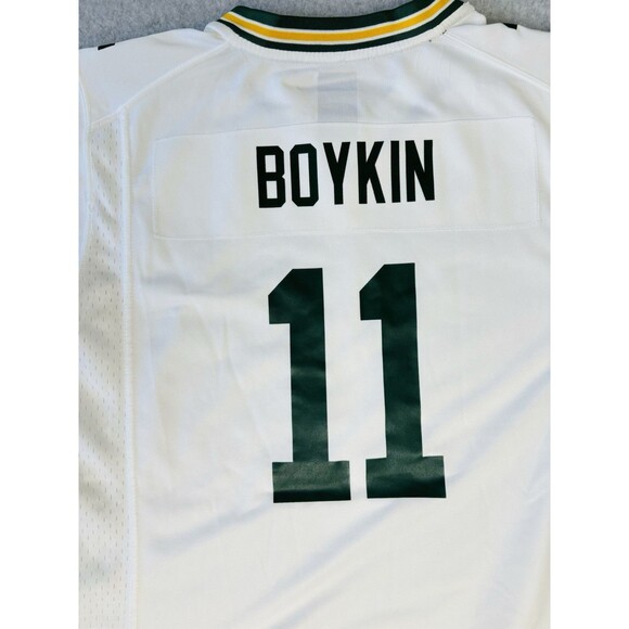 Green Bay Packers Jarrett Boykin NFL Football Jersey Youth Large Rare #11 - Picture 7 of 11